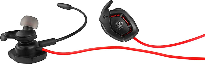 FONE GAMER  HEADSET GAMER COMPACT - PRETO E VERMELHO    NM-1017 fone de ouvidos bluetooth