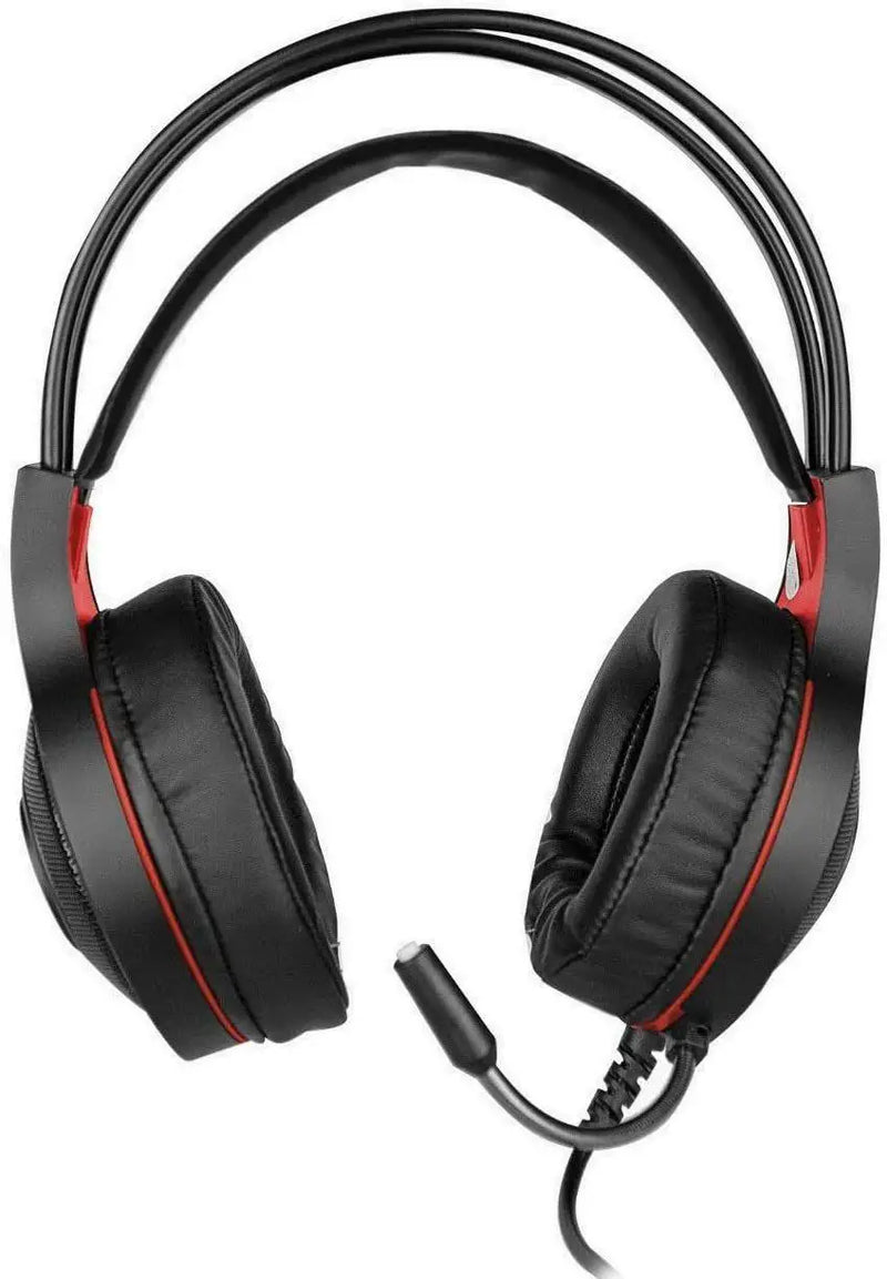 HEADSET GAMER EG301R/TEMIS RED HEADSET WITH WIRE EVOLUT.