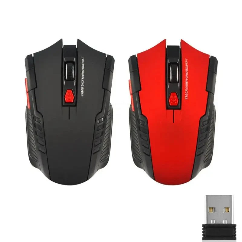 Wireless Mouse Gaming Mouse 2.4G Portable Mobile Optical Office Mouse Adjustable DPI Levels for Notebook PC Laptop MacBook