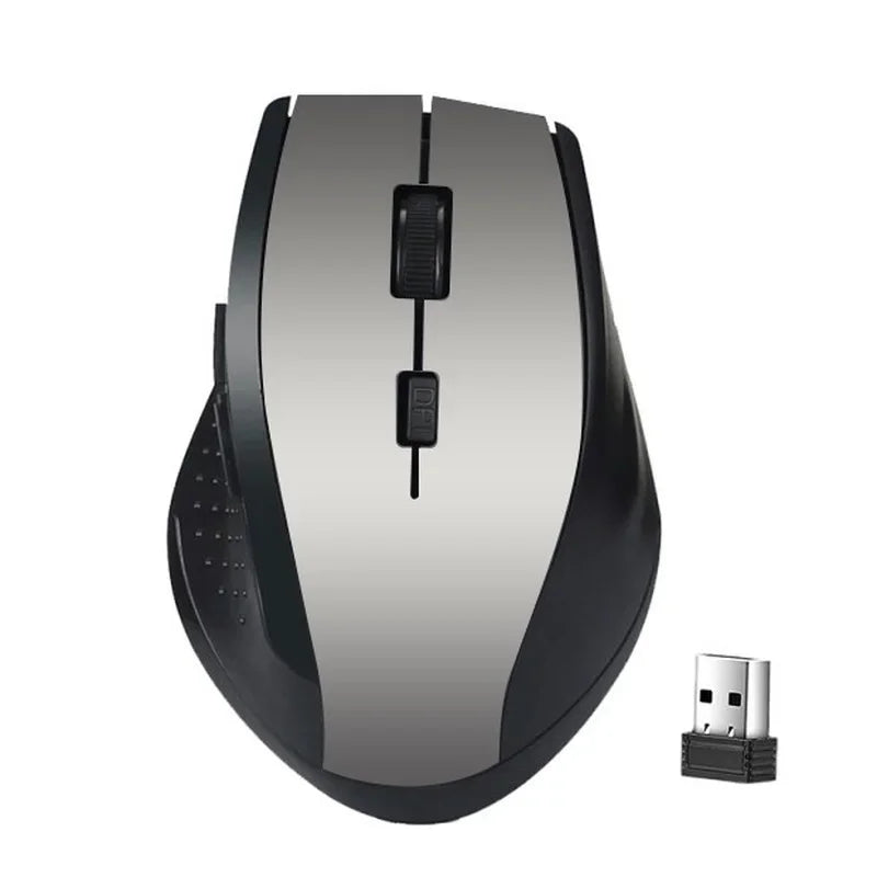 USB 3.0 Receiver Wireless Mouse 2.4G Silent Mouse 4 Buttons 1600DPI Optical Computer Mouse Ergonomic Mice For Laptop PC