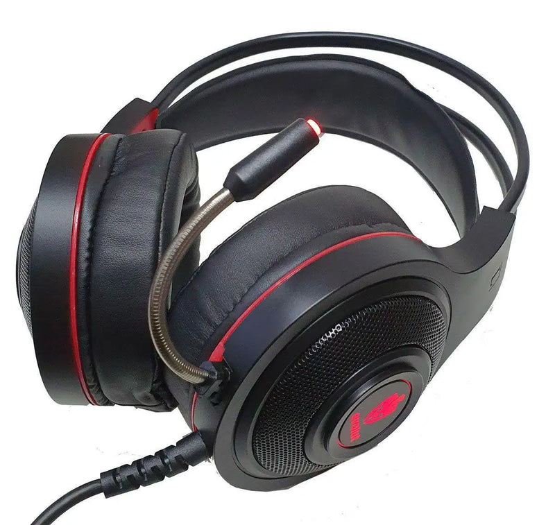 HEADSET GAMER EG301R/TEMIS RED HEADSET WITH WIRE EVOLUT.