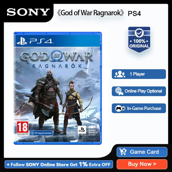 Sony PlayStation 4 God of War Ragnarok PS4 Game Deals for Platform PlayStation4 PS4 PlayStation5 PS5 Game Disk